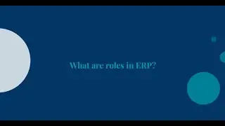 What Are Roles in ERP? | The Procurement Life