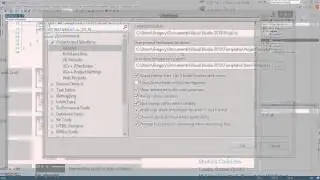 Setting Options in Visual Studio 2013