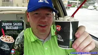 Reed Reviews Dairy Queen Jurassic Smash Blizzard
