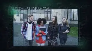 Digital Circuit Slides Template Download | After Effects Templates | No Copyright | Motion Template