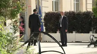 Consultations pour Matignon: Eric Ciotti à l'Elysée | AFP Images