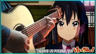 K-ON! - Tenshi ni Fureta yo! 2.0 Anime Fingerstyle guitar cover Indonesia
