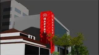 Propuesta de Diseño fachada para MAPFRE, elaborada por REMPE DE COLOMBIA SAS