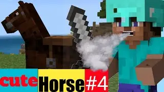 My Cute Horse 🐎| Gaplay Video| Episode 4| Farm 🚜🐄🌾in minecraft
