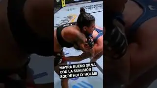 Mayra Bueno Silva somete a Holly Holm! 
