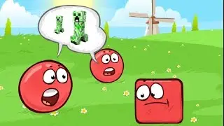 Geometry Dash Vs Minecraft Vs Red Ball 4 World