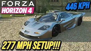 FORZA HORIZON 4 - 277 MPH McLaren F1 GT Setup!