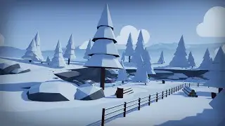 Unreal Engine 4 Stylized Forest LowPoly Environment
