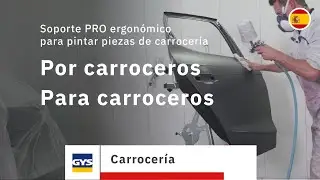 Soporte PRO ergonómico para pintar piezas de carrocería - Por carroceros para carroceros