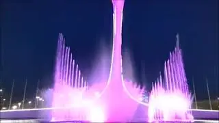 Музыкальный фонтан в Сочи. Апрель 2022г.