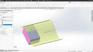 Extrude Surface (Solidworks Intermediate Workshop)