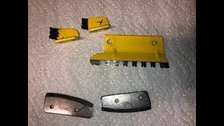 How to sharpen Ice Auger Blades Jiffy and Mora Easy!