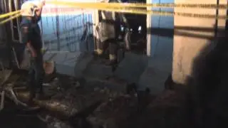 Una familia en la calle y una casa de empeño destruida fue el resultado de un voraz incendio
