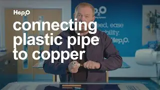 How to connect copper pipe to Hep2O