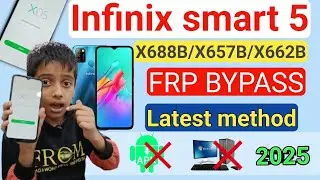 Infinix smart 5 frp bypass new method //Infinix smart 5 frp bypass without pc// Frp infinix 2025