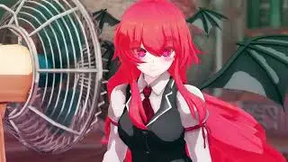 (mmd) fan yelling