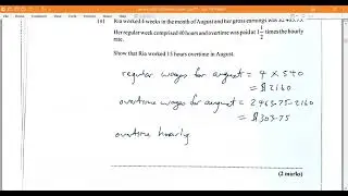 CSEC mathematics january 2022 paper 2 number 1