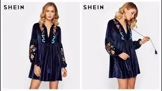 Одежда с Aliexpress - Прекрасное осеннее платье с красивой вышивкой