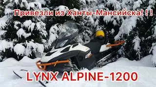 BRP LYNX ALPINE -1200 RENGER 69.14 гв с пробегом 12.439 км Привезли на мелкий ремонт Аппарат огонь!