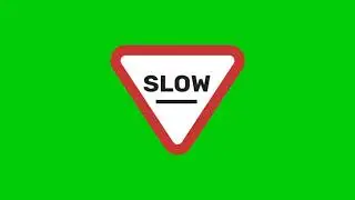 Warning Signs - greenscreen HD