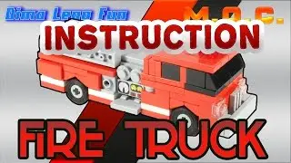 Lego Fire Truck How to build Пожарка Как собрать Лего самоделка Инструкция