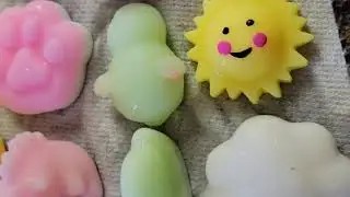 Washing Mini Mochi Squishes Fidget Toys ASMR Plus