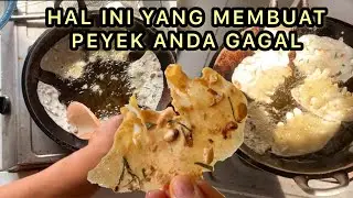 RESEP PEYEK RENYAH TAHAN LAMA & TIDAK KERAS