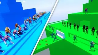 АРМИЯ МУТАНТОВ ПРОТИВ ЛЮДЕЙ НА КАСТОМНОЙ КАРТЕ В ГОРБОКС! - GoreBox 1.15.8