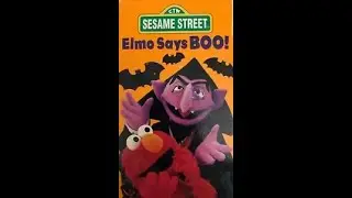 Opening to Sesame Street: Elmo Says BOO! 1997 VHS