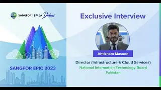 Interview with  Ahtisham Masood, Director Infra & Cloud Services | NITB, Pakistan