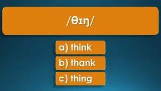 Phonetic Transcriptions Test (IPA) | English Pronunciation | Phonetic Alphabet | Part 7