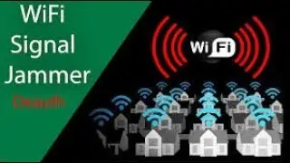 WIFI JAMMER Deauthentication attack netattack2