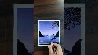 drawing with oil pastel 