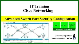 Advanced Switch Configuration | Switch Port Security | CCNA Part 06