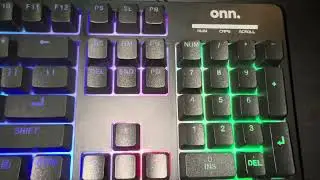 Review: ONN 104-Key LED RGB Mechanical Gaming Keyboard  Tenkey