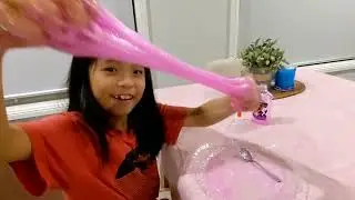 Play SLIME with Karen, Chloe and Ryan! Very Fun