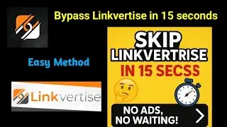 How to open my links || Bypass Linkvertise