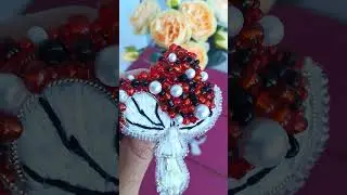 Брошь из бисера #бисер #брошьизбисера #гриб #мухомор #handmade #jewelry