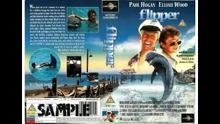Original VHS Opening and Closing to Flipper UK VHS Tape