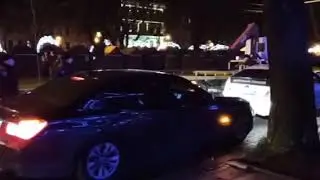 Протаранил полицейских!