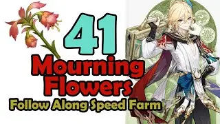[Speed Farm] 41 Mourning Flower | QUICK & EFFICIENT Follow Along Farming Route