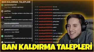 RRaenee Ban Kaldırma Taleplerini Okuyor