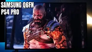 Samsung Q6FN PS4 PRO Gameplay with HDR vs SDR Test