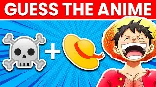 GUESS THE ANIME WITH EMOJIS 🐉🍥 Easy, Medium, Hard, Impossible | Anime quiz 🔥