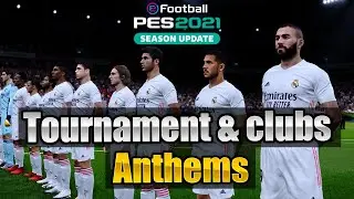 PES 2021 | Anthems Mod : you will never walk alone , UEFA Champions League ,ETC ...