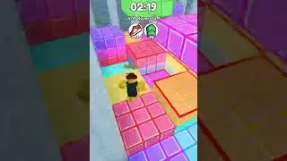 I played Color Fall in Roblox 🤩