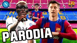 Canción Barcelona vs Napoli 3-1 (Parodia Tristeza - Los PEG)