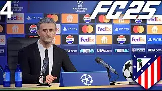 FC 25 КАРЬЕРА ЗА АТЛЕТИКО МАДРИД #4 - СТАРТ ЛИГИ ЧЕМПИОНОВ и АТЛЕТИКО ИСПЫТЫВАЕТ ТРУДНОСТИ!