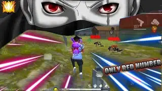 ONLY RED NUMBERS 👑 Full Gameplay Solo Vs Squad 🔥90% Headshot Rate❤️⚡Iphone 13📲Poco x3 Pro