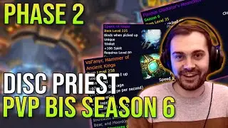 Discipline Priest PvP *PHASE 2* BiS List  - Wrath of the Lich King Classic - Hydra WotlK Guides